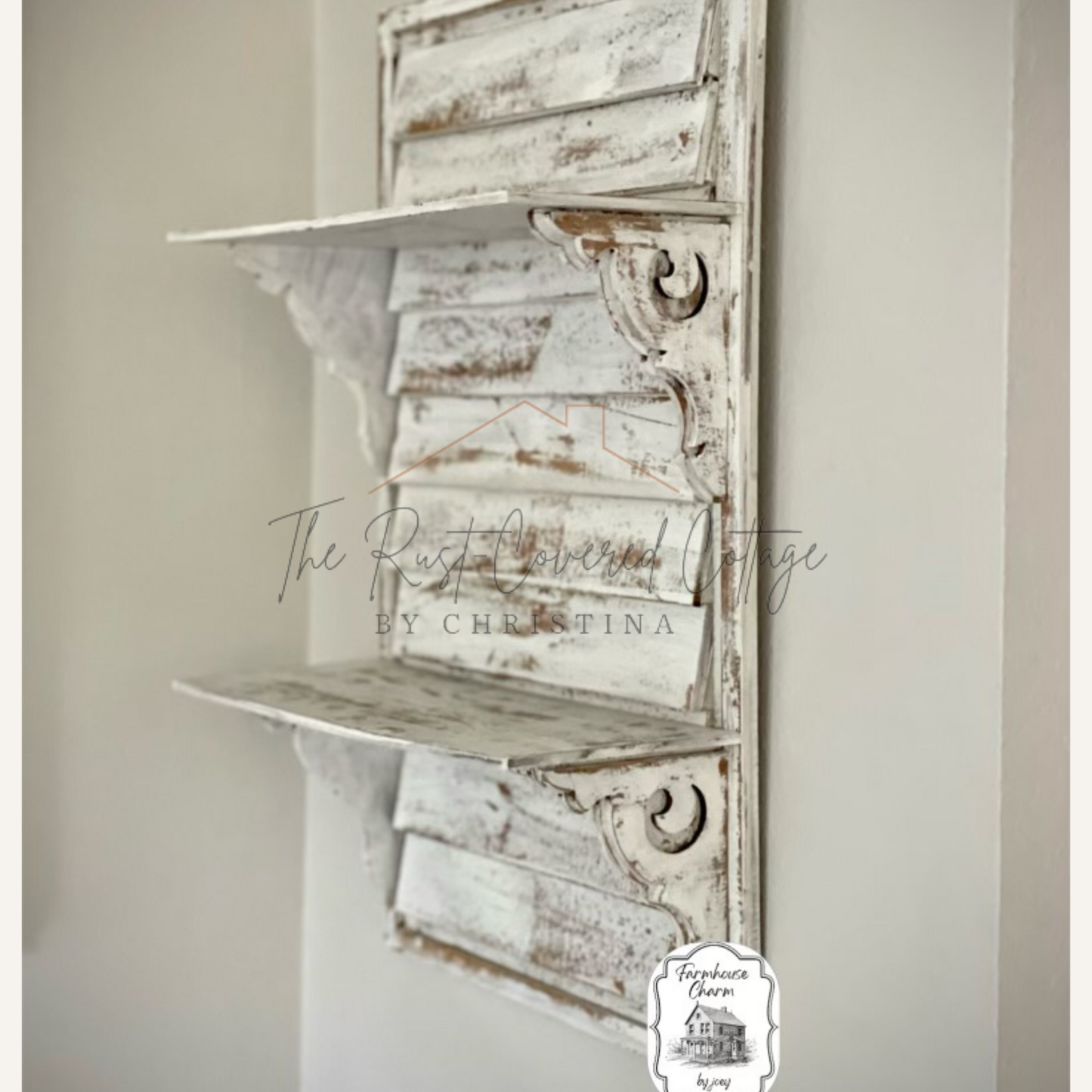 Shutter Shelf| DIY Laser Cut| Wood Kit