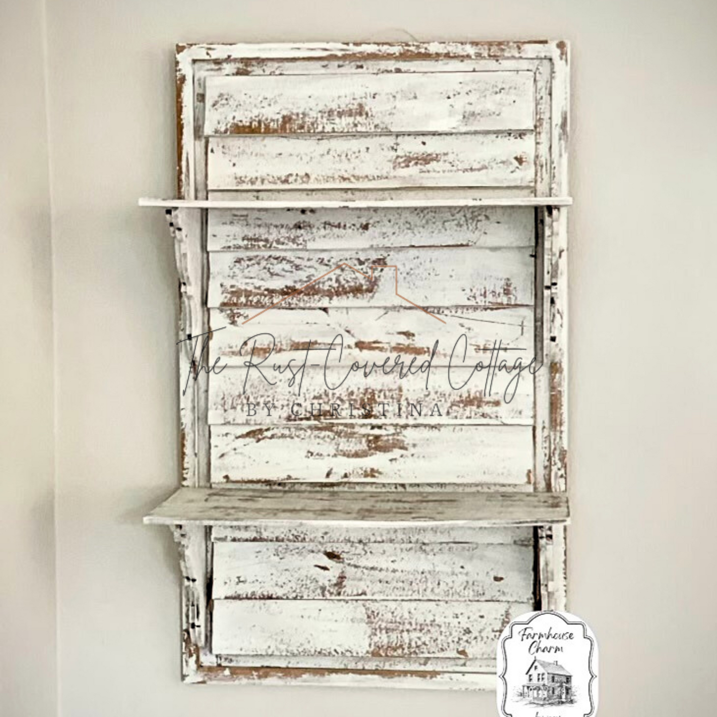 Shutter Shelf| DIY Laser Cut| Wood Kit