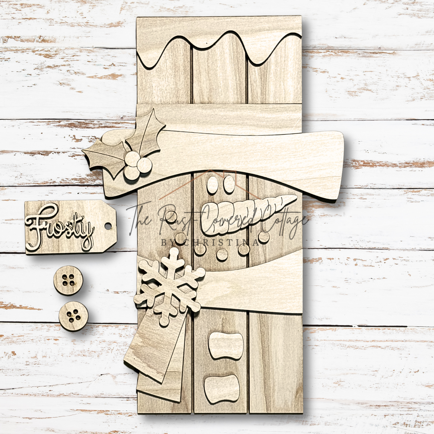 Snowman Pallet Sign | DIY | Wood Kit