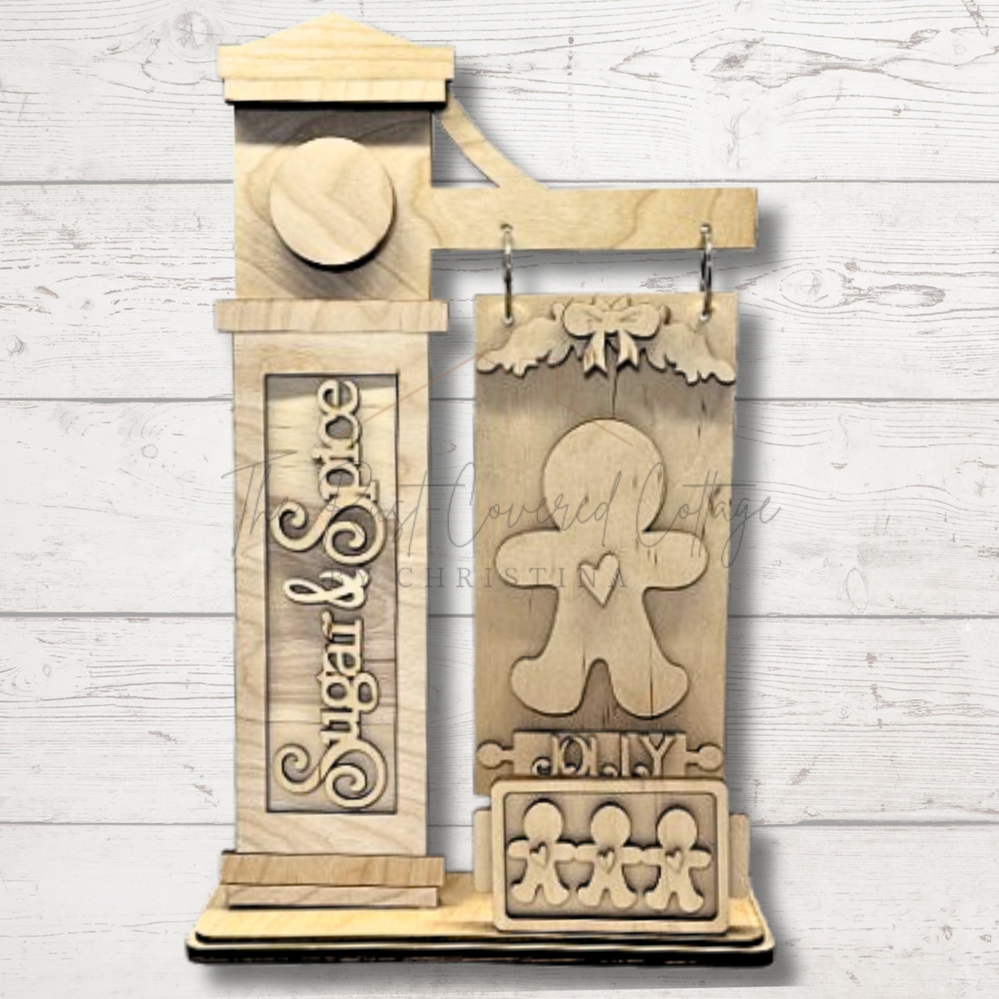 Sugar & Spice Interchangeable Sign Insert – Fits Sign Post Holder (Sold Separately)