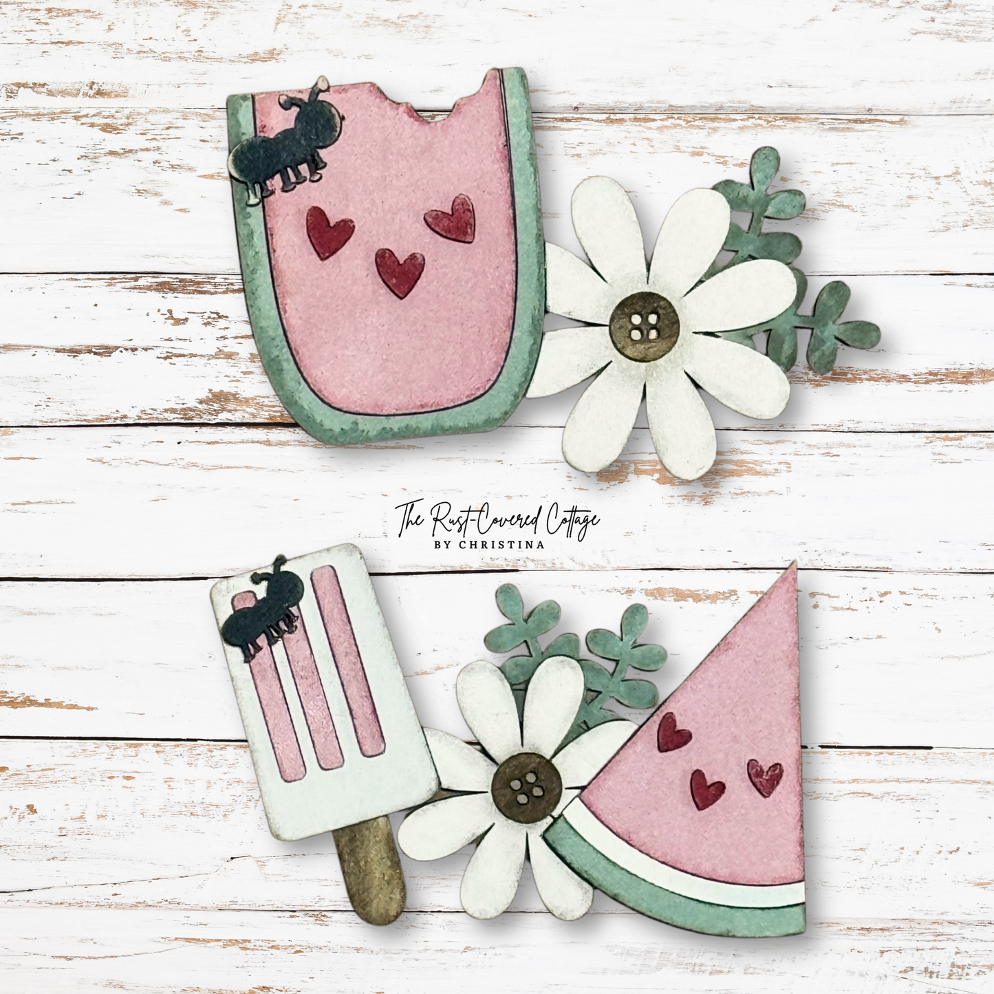 Sweet Summer Cottage Drawer Insert