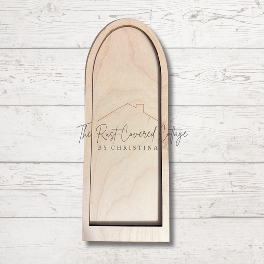 Elegant Birch Arched Frame| Home Decor| DIY