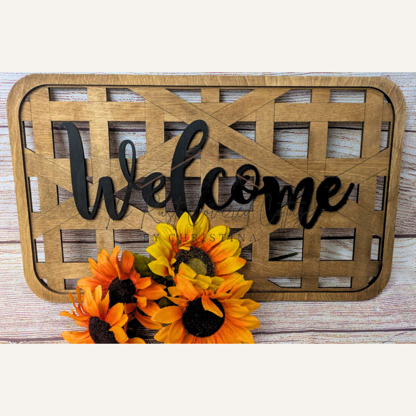 DIY Tobacco Basket with Interchangeable Words| Laser Cut Wood Kit