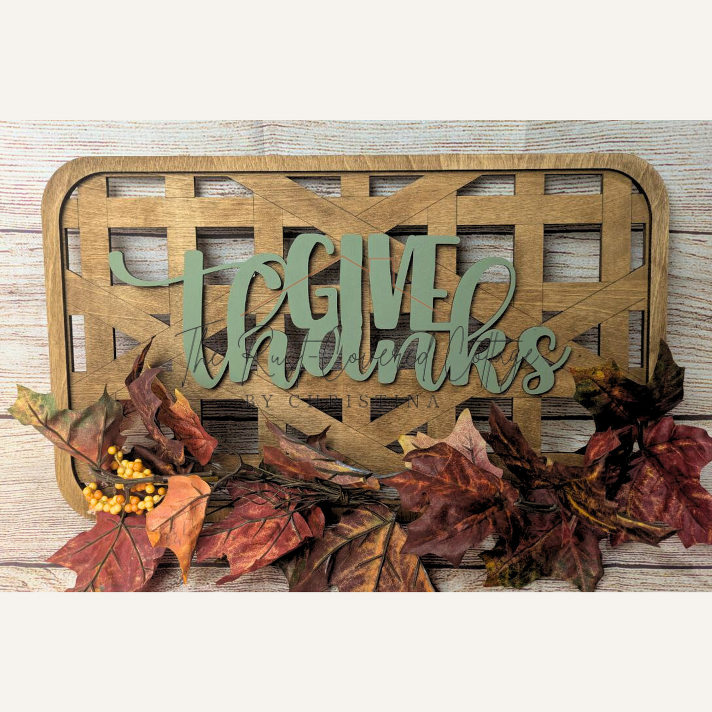 DIY Tobacco Basket with Interchangeable Words| Laser Cut Wood Kit