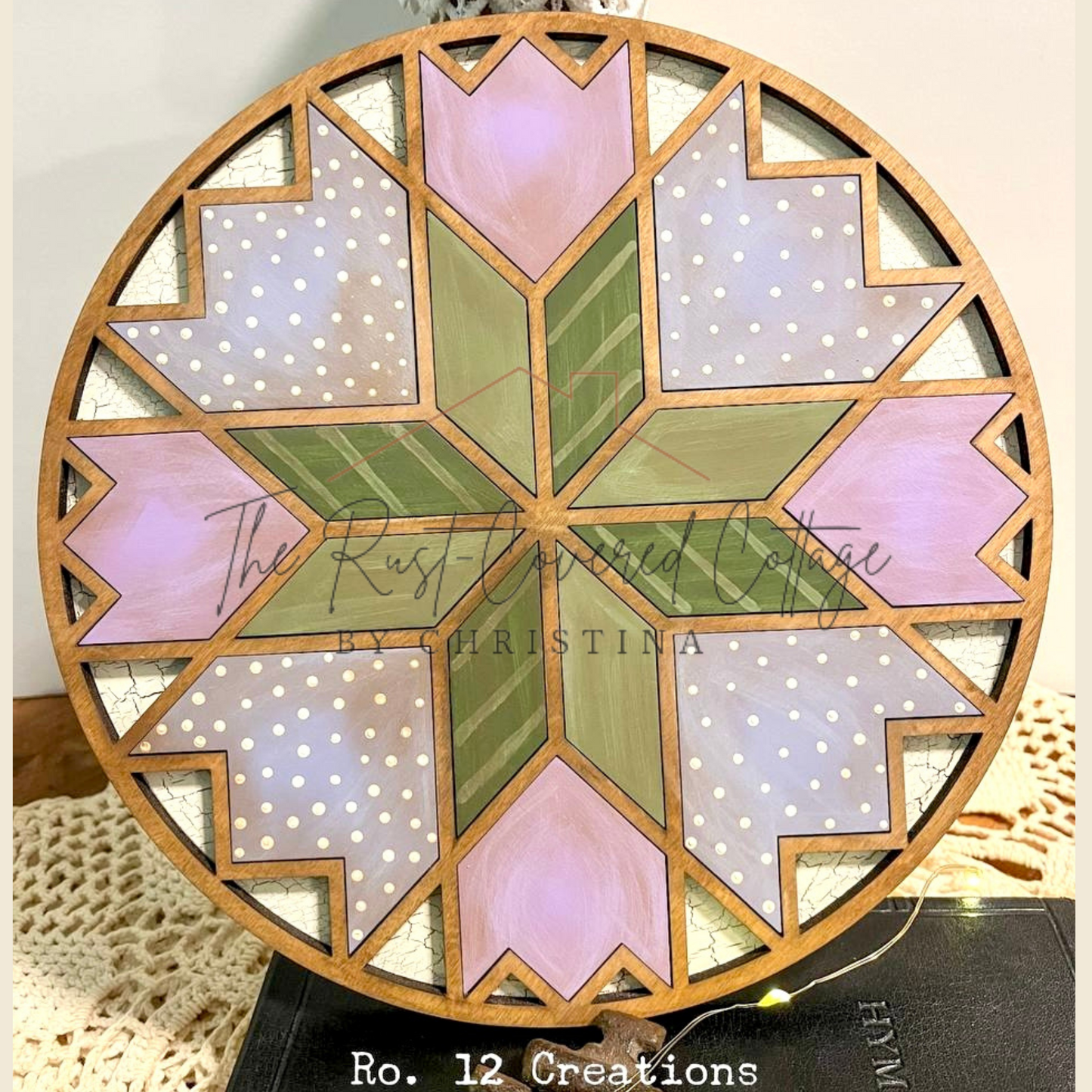 Tulip Barn Quilt Sign | DIY Wood Kit