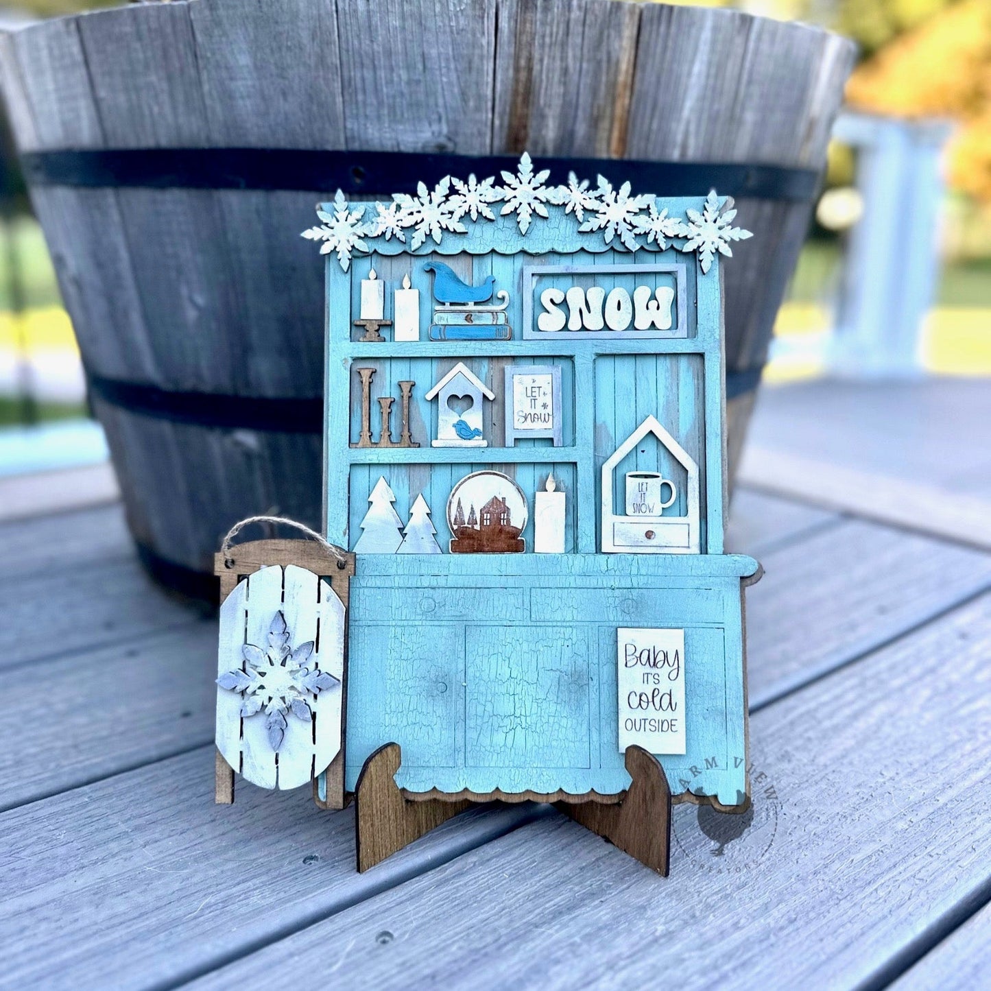 Winter Hutch | Cottage Hutch Series