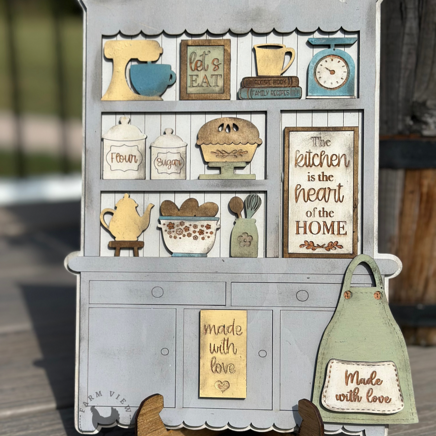 Country Kitchen Hutch | Cottage Hutch Series
