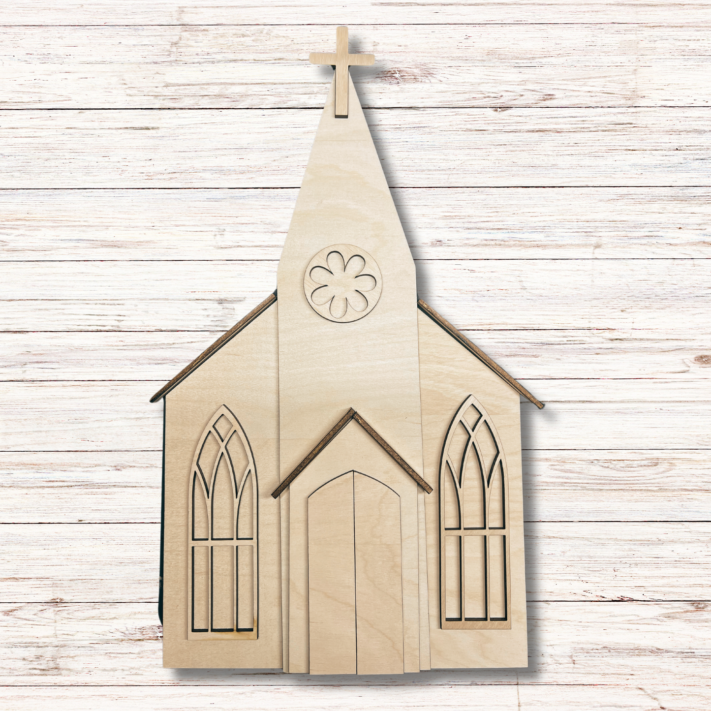 Cathedral Church DIY Wood Kit