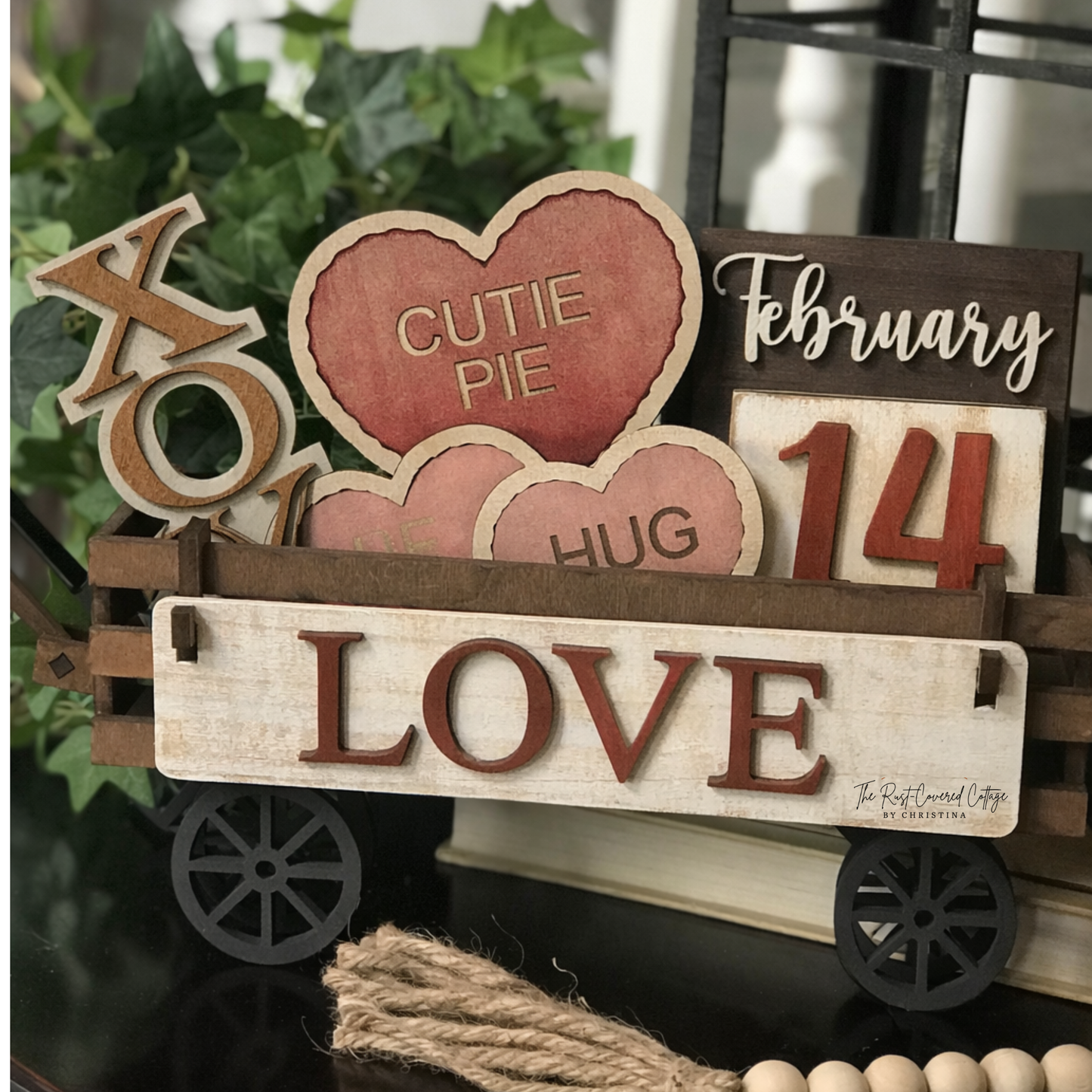 LOVE Insert – Interchangeable Wagon – DIY Wood Kit