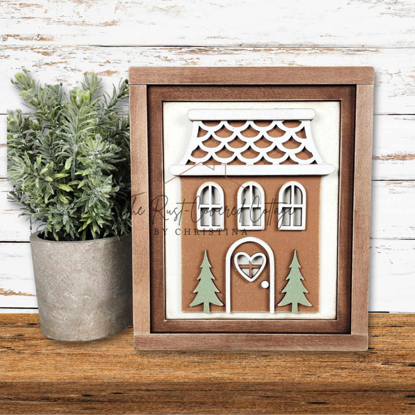 Victorian Gingerbread Sign Trio – DIY Wood Kit