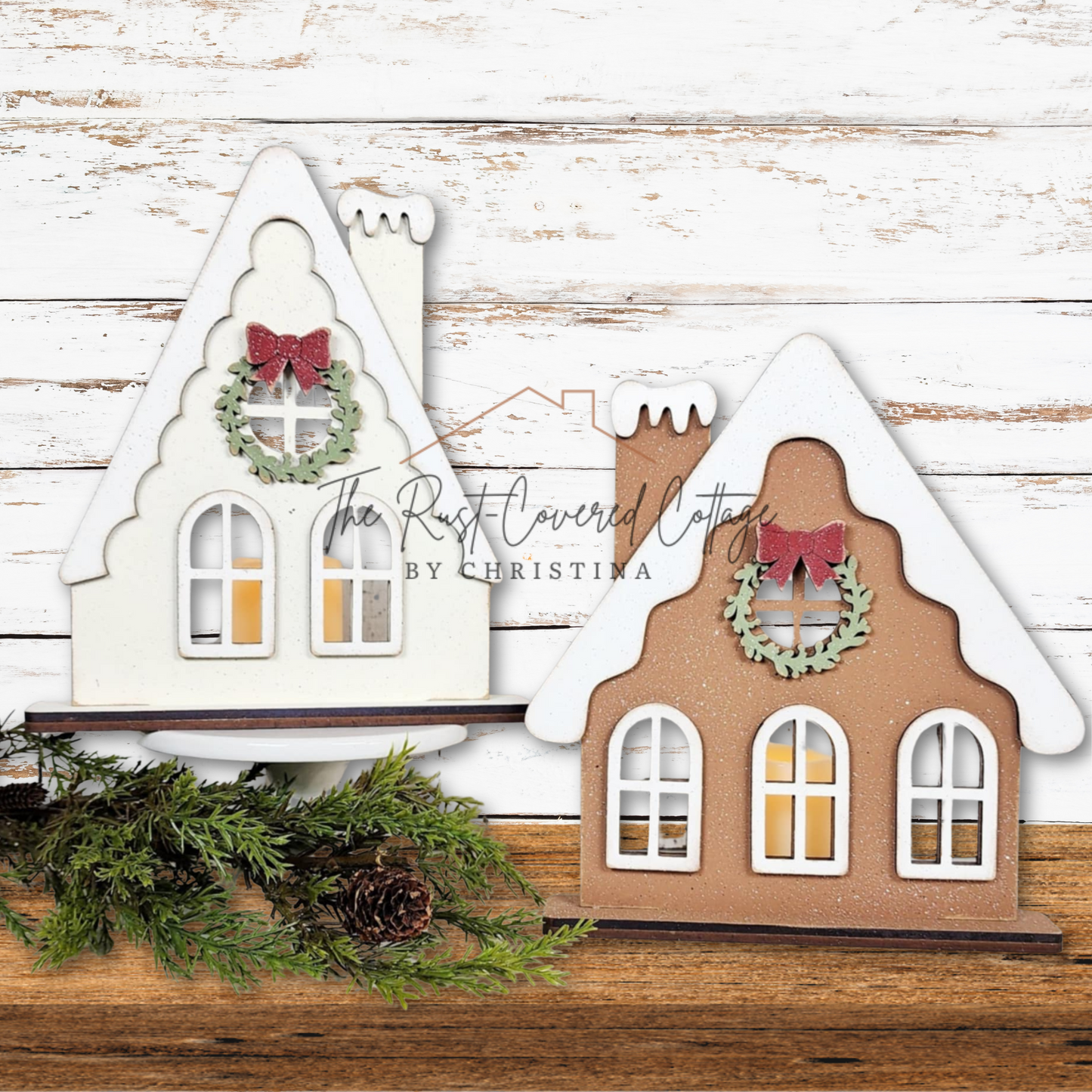 Victorian Gingerbread Votive Holder – Set of 2 | DIY Wood Kits