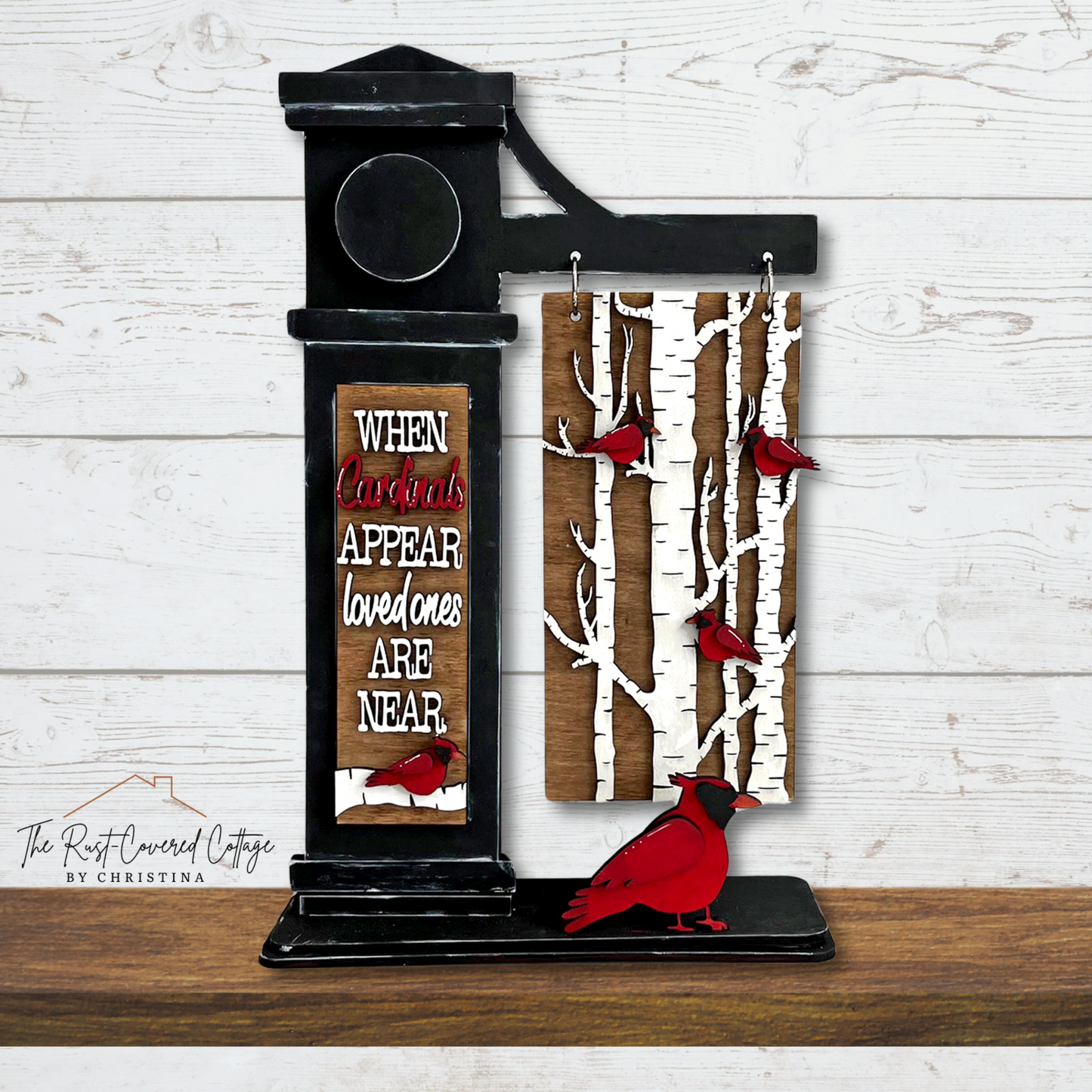 When Cardinals Appear | Interchangeable Sign