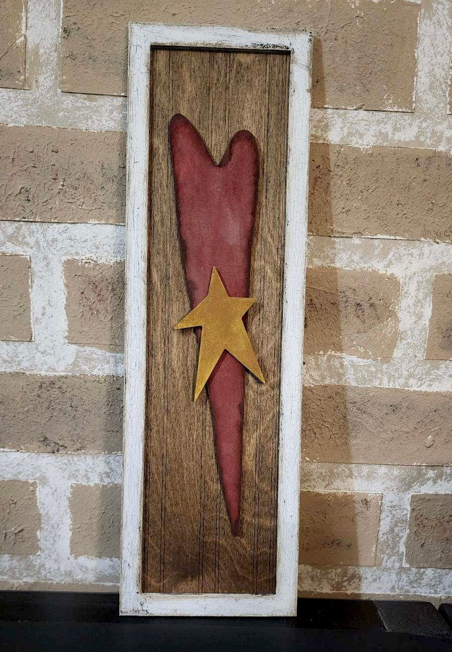 Primitive Heart & Star sign