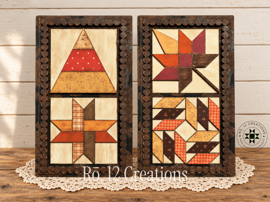 Fall Mini Quilt Blocks