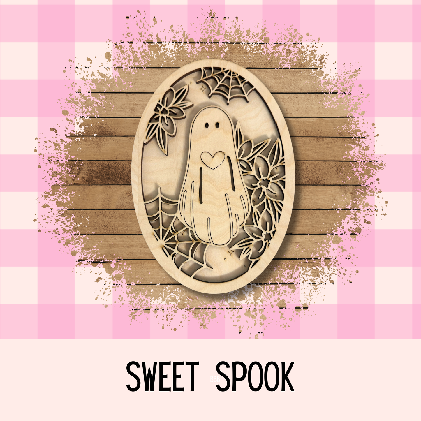 Sweet Spook| DIY Wood Kit| Halloween