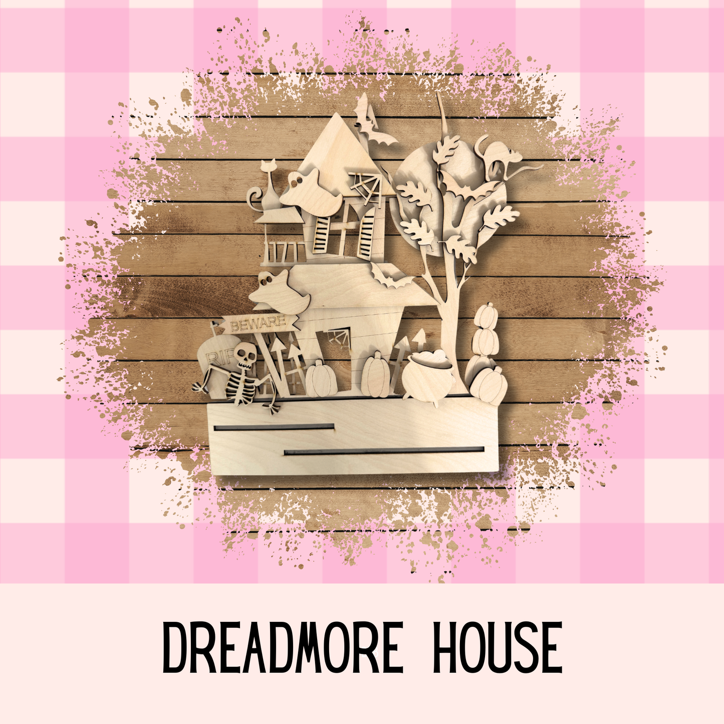 Dreadmore House| DIY Wood Kit| Halloween