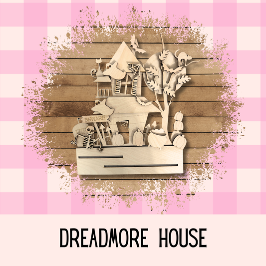 Dreadmore House| DIY Wood Kit| Halloween