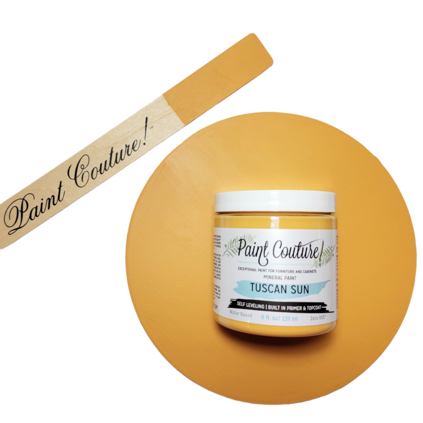 Tuscan Sun | Paint Couture Acrylic Mineral Paint | Mustard Yellow