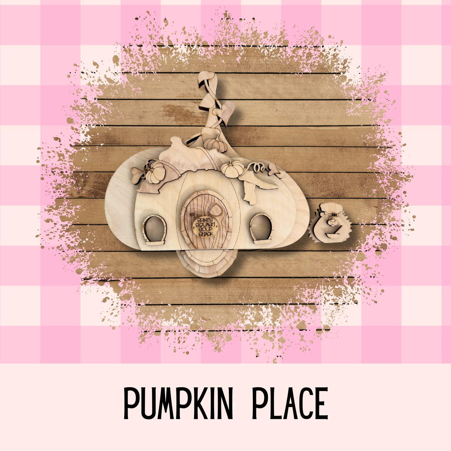 Pumpkin Place| DIY Wood Kit| Fall