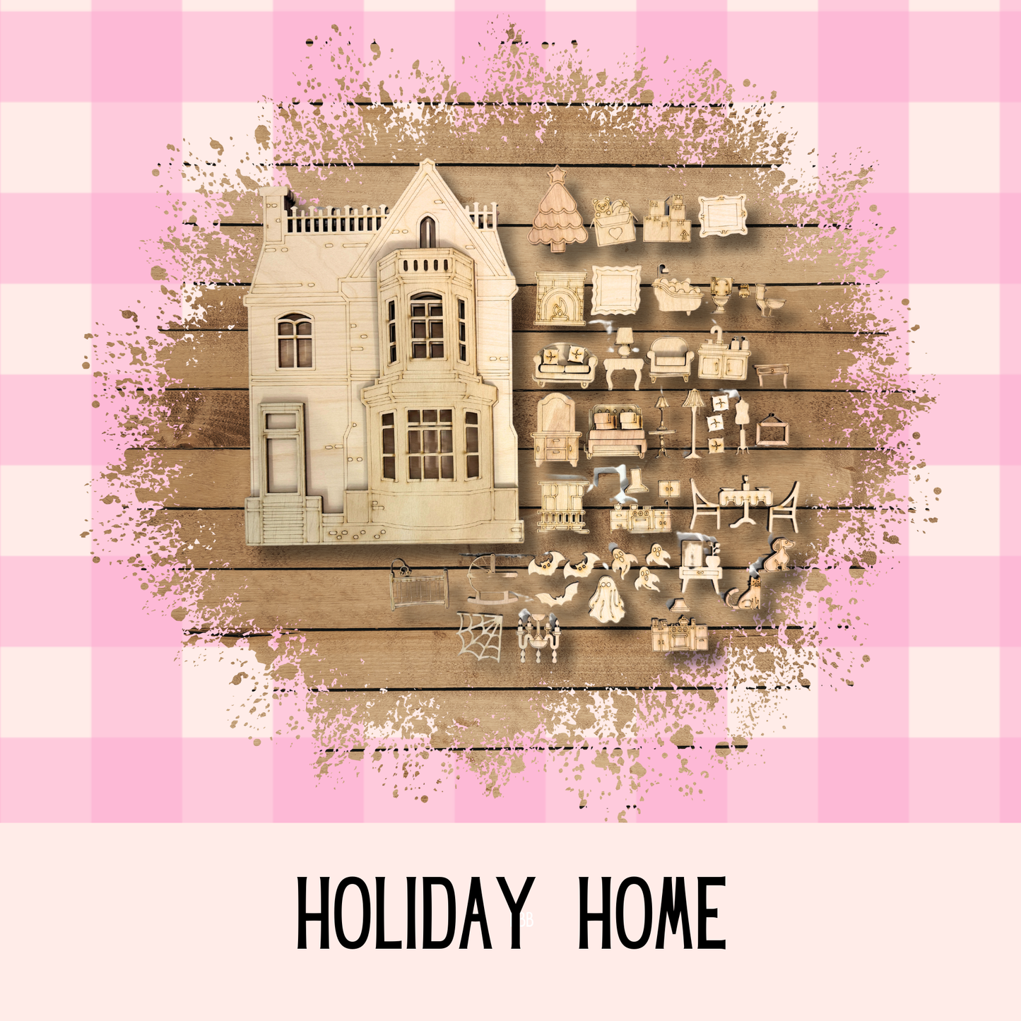 Holiday Home| DIY| Wood Kit