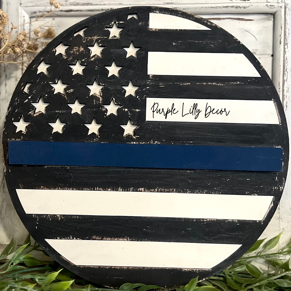 Police • Firefighter • Military Door Round