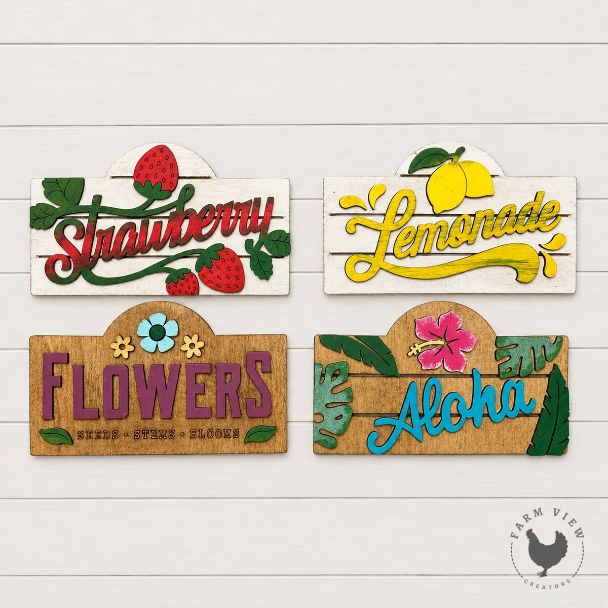 Summer Mini Sign Bundle