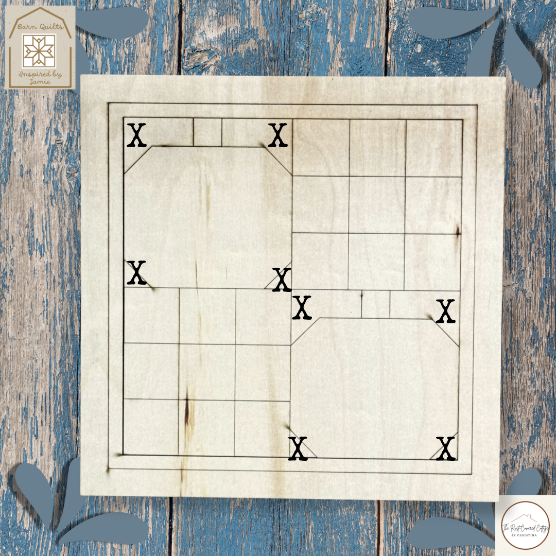 Pumpkin Patch Quilt Block