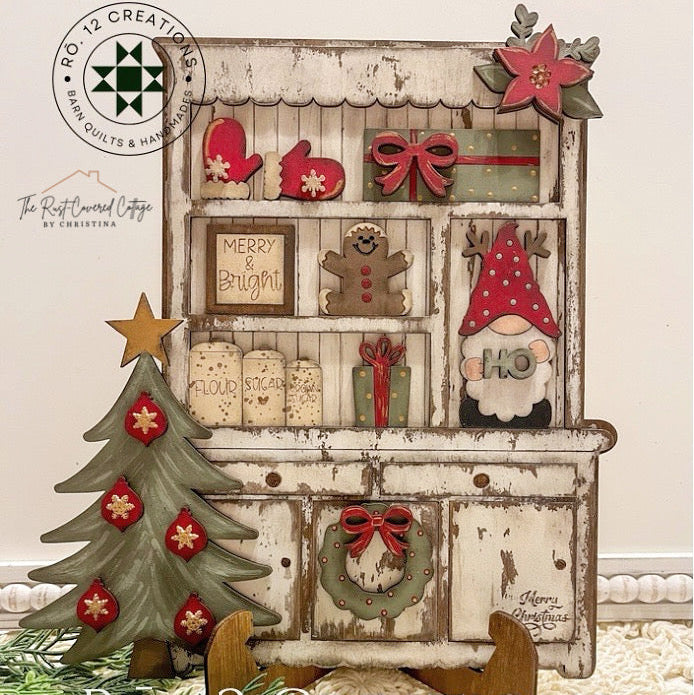 Christmas Hutch – DIY Wood Kit