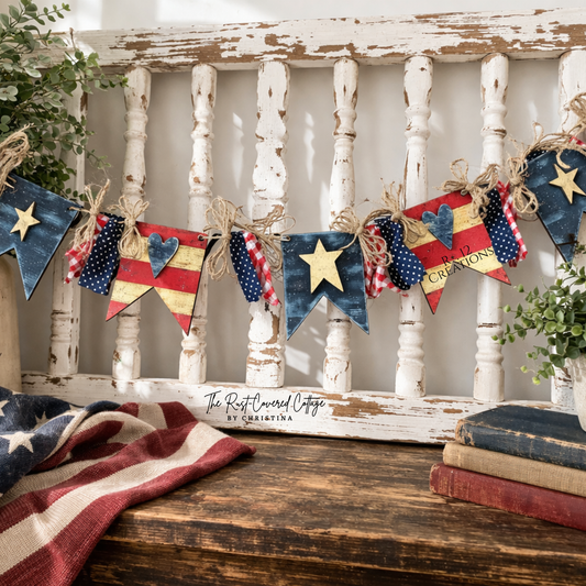 Americana Banner Garland