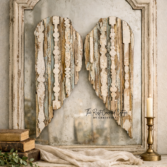 Ornate Angel Wings Wall Decor Kit