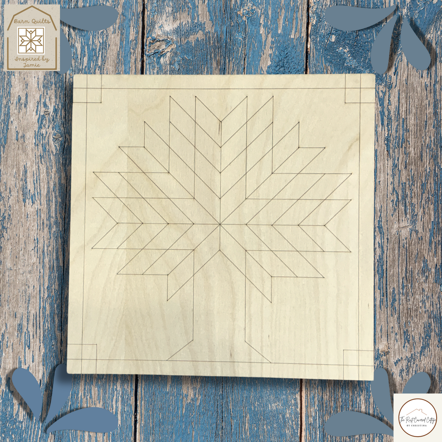 Scored| Autumn Tree Quilt Block| Fall