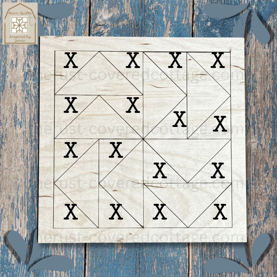 Dutchman's Puzzle Quilt Block