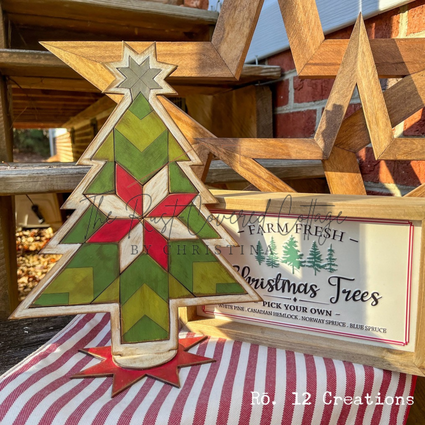 Barn Quilt Tree