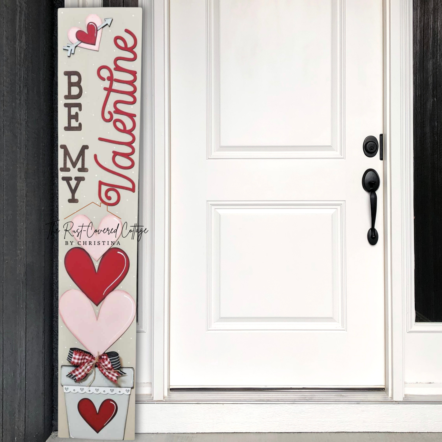 Be My Valentine Porch Leaner DIY Wood Kit | Valentine Porch Decor