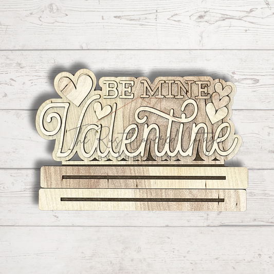 Be Mine Valentine |DIY | Wood Kit