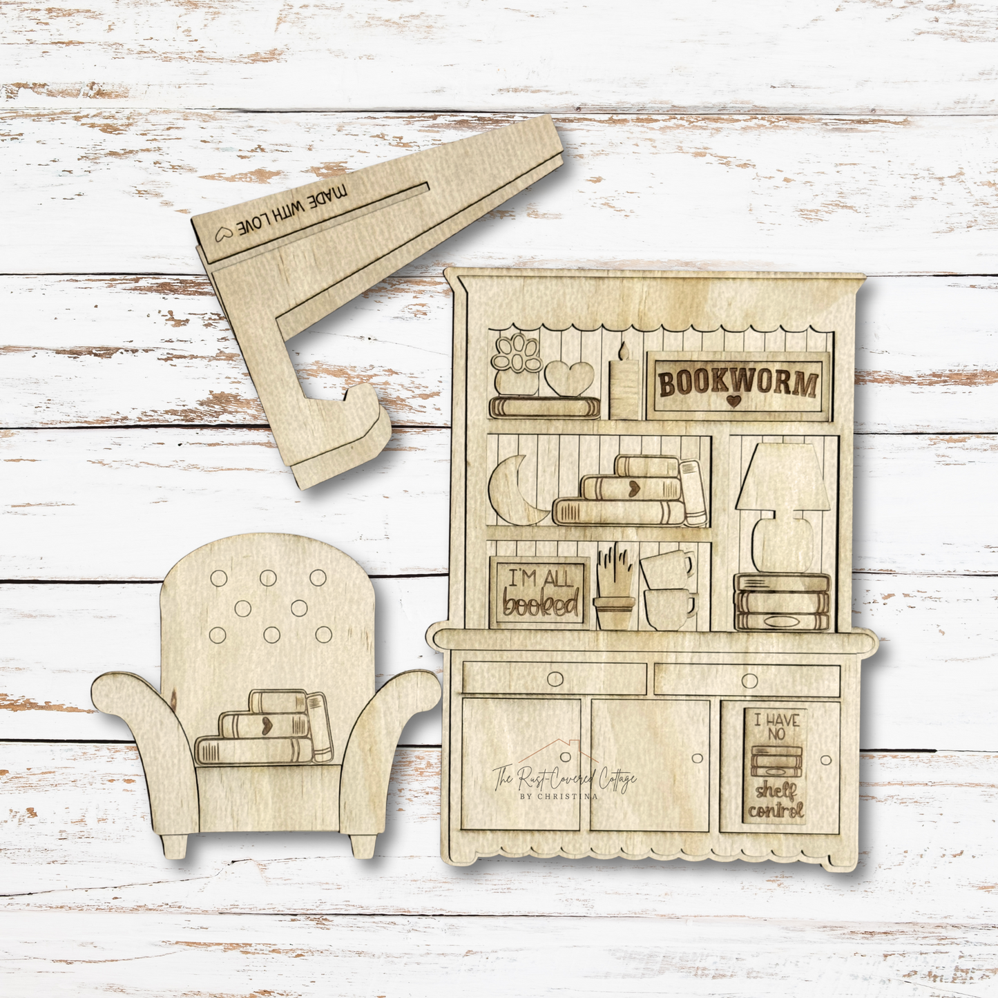 Book Lover’s Hutch | DIY | Wood Kit