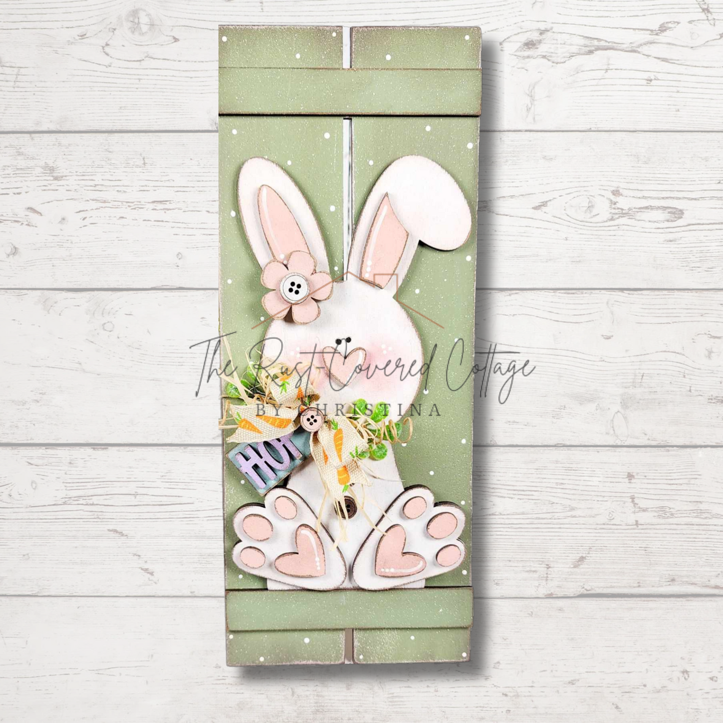 Bunny Pallet Sign – DIY Wood Kit