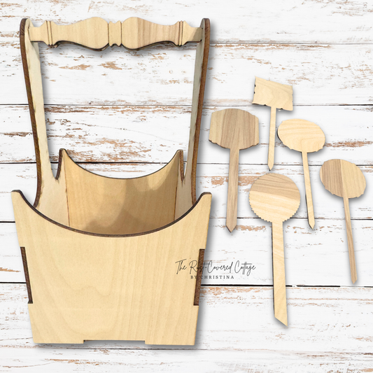 Vintage Garden Caddy
