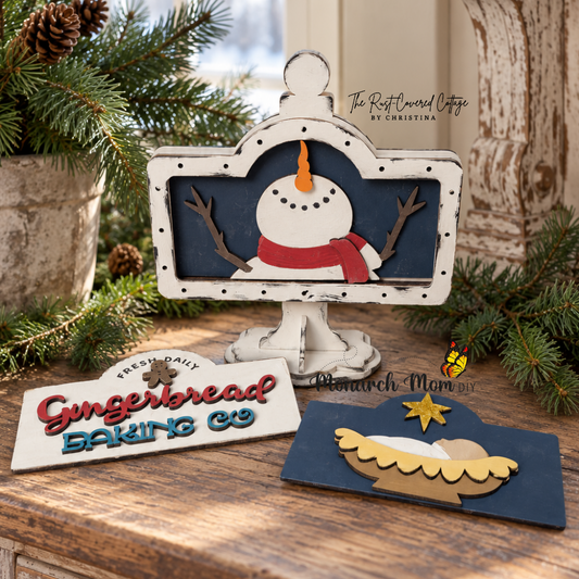 Christmas & Winter Mini Sign Bundle