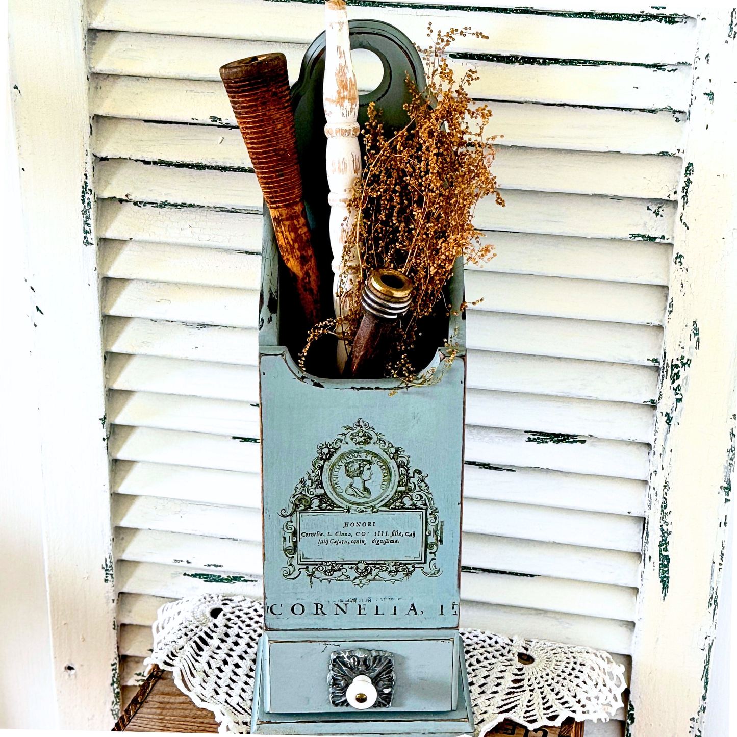 Cigar Box Wall Pocket