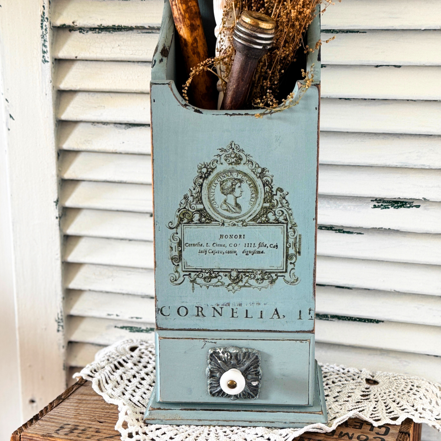 Cigar Box Wall Pocket