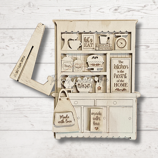 Country Kitchen Hutch | Cottage Hutch Series