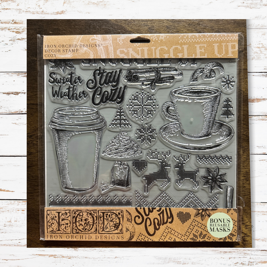 IOD Cozy Decor Stamp – New