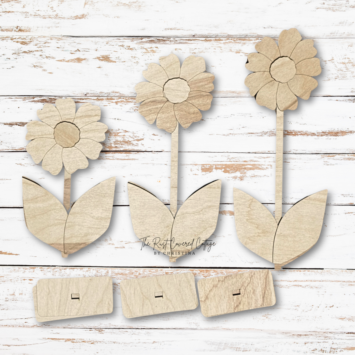Daisy Trio Shelf Sitter Set