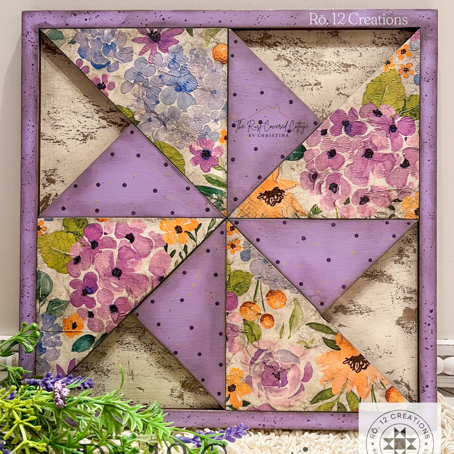 Double Pinwheel Quilt Block | Barn Quilts Inspired by Jamie
