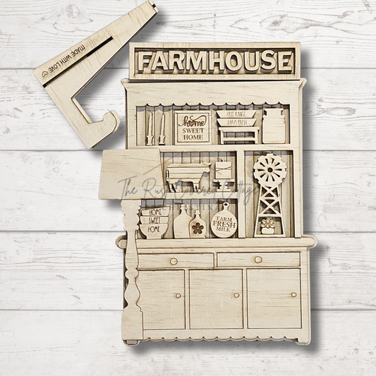 FARMHOUSE Hutch | Cottage Hutch Series