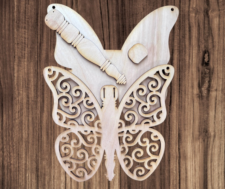 Spindle Butterly Hanger