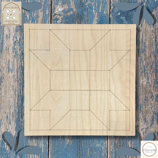 Scored| Farmer's Daughter| Quilt Block