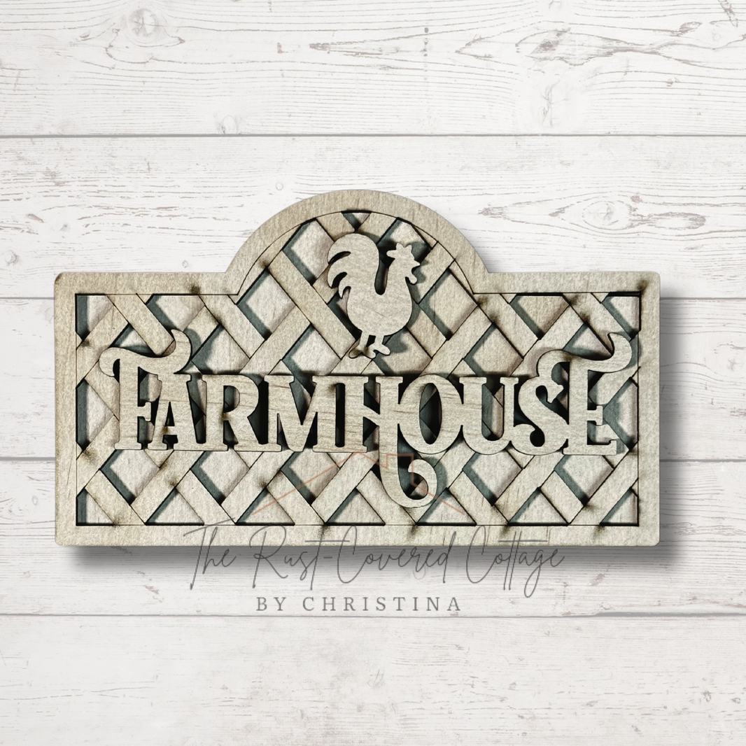 DIY Wood Kits for Home Decor & Gifts | The Rust-Covered Cottage – The ...