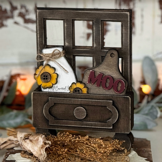 Farmhouse Cottage Drawer Insert